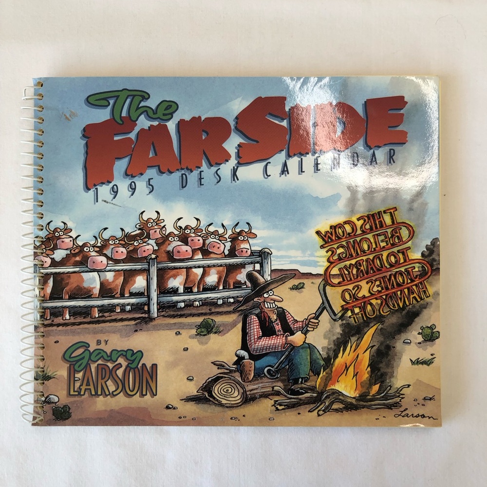 Vintage 1995 & 1997 The Far Side Calendars